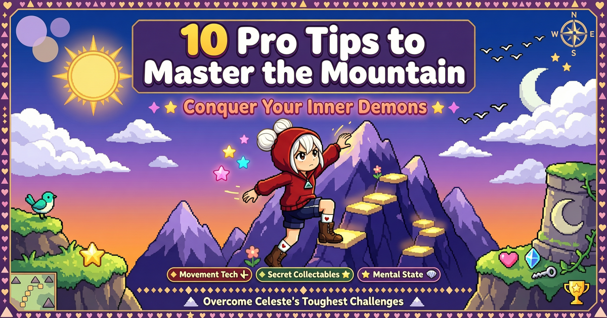 Celeste: 10 Pro Tips to Master the Mountain and Conquer Your Inner Demons